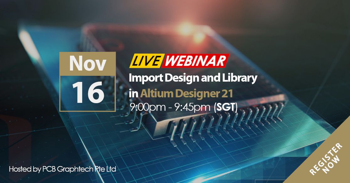 Import Design and Library in Altium Designer 